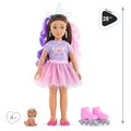 Bábika Luna Unicorn Set Girls Corolle s dlhými hnedými vlasmi 28 cm 4 doplnky od 4 rokov