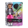 Bábika Melody Music Studio Set Girls Corolle s dlhými hnedými vlasmi 28 cm 4 doplnky od 4 rokov