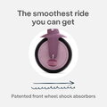 Trojkolka s vodiacou tyčou Breeze S Peach TouchSteering smarTrike s voľnobehom s košíkom na fľašku od 15 mes