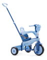 Trojkolka s vodiacou tyčou Breeze S Ocean Blue TouchSteering smarTrike s voľnobehom s košíkom na fľašku od 15 mes