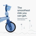 Trojkolka s vodiacou tyčou Breeze S Ocean Blue TouchSteering smarTrike s voľnobehom s košíkom na fľašku od 15 mes ST6050701