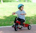 Trojkolka Breeze TouchSteering SmarTrike s tlmičom červená od 10 do 36 mesiacov