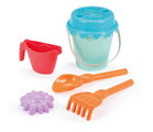 Vedro set Summer Bucket Écoiffier s krhlou a formičkou 6 dielov 2 druhy od 18 mes