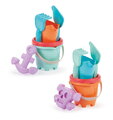Vedro set s krhličkou Baby Castle Bucket Écoiffier 6 dielov 2 druhy od 12 mes