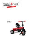 Trojkolka Breeze GL 3v1 Red Touch Steering smarTrike červeno-čierna od 10 mes