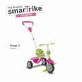 Trojkolka Zip Plus 3v1 Touch Steering smarTrike ružová EVA gumové kolesá od 10 mes
