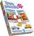 Baby puzzle Duo Dopravné prostriedky Dohány 8x2 dieliky 8-obrázkové od 24 mes