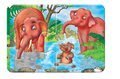 Baby puzzle Duo Safari Dohány 8x2 dieliky 8-obrázkové od 24 mes