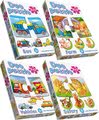 Baby puzzle Duo Dopravné prostriedky Dohány 8x2 dieliky 8-obrázkové od 24 mes