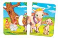 Baby puzzle Duo Farma Dohány 2-obrázkové 8x2 dieliky od 24 mes