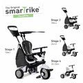 Trojkolka Glow Touch Steering 4v1 Black&White smarTrike čierno-biela od 10 mes