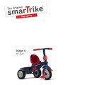 Trojkolka Shine 4v1 Blue&Red Touch Steering smarTrike modro-červená od 10 mes