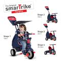 Trojkolka Shine 4v1 Blue&Red Touch Steering smarTrike modro-červená od 10 mes