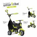 Trojkolka Delight Touch Steering 3v1 smarTrike zelená od 10 mes