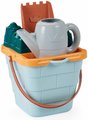 Vedro set s krhlou Hrad Sand Castle Beach Écoiffier 16 cm s lopatkou a formičkami od 18 mes