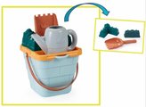 Vedro set s krhlou Hrad Sand Castle Beach Écoiffier 16 cm s lopatkou a formičkami od 18 mes