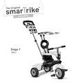 Trojkolka Vanilla smarTrike TouchSteering so slnečníkom čierno-biela od 10 mes