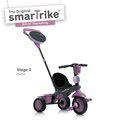 Trojkolka Spirit Pink 4v1 Touch Steering smarTrike ružová od 10 mes