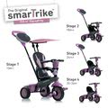 Trojkolka Spirit Pink 4v1 Touch Steering smarTrike ružová od 10 mes