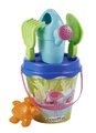 Vedro set s krhlou Flamingo Écoiffier 6 dielov (výška 18 cm) od 18 mes