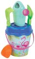 Vedro set s krhlou Flamingo Écoiffier 6 dielov (výška 18 cm) od 18 mes
