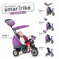 Trojkolka Splash 5v1 Purple smarTrike 360° riadenie s polohovateľnou opierkou fialovo-šedá od 10 mes