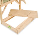Pieskovisko z cyprusového dreva Wooden Sandpit Exit Toys s krytom 90*60 cm ET68056050