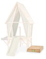 Pieskovisko z cyprusového dreva Wooden Sandpit Exit Toys s krytom 90*60 cm ET68056050