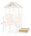 Pieskovisko z cyprusového dreva Wooden Sandpit Exit Toys s krytom 90*60 cm ET68056050