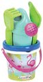 Vedro set s krhlou Flamingo Écoiffier 5 dielov (výška 15 cm) od 18 mes