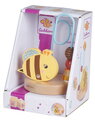 Drevený labyrint s korálikmi Včela Bead Maze Bee Eichhorn s prísavkou od 12 mes EH6814