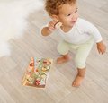 Drevené vkladacie puzzle zvieratká Pin Puzzle Eichhorn 2 rôzne druhy 10 dielov od 24 mes