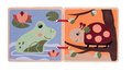 Drevená obrázková knižka Picture Book Eichhorn 8 strán so zvieratkami od 12 mes