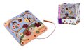 Drevená magnetická hra Magnetic Maze Game Eichhorn labyrint so 4 dráhami s motívom zvieratiek