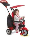 Trojkolka Glow Touch Steering 4v1 Black&Red smarTrike červeno-čierna od 10 mes