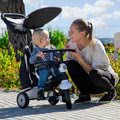 Trojkolka Glow Touch Steering 4v1 Black&White smarTrike čierno-biela od 10 mes