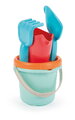 Vedro set Junior Bucket Summer Écoiffier výška 15 cm s krhličkou 5 dielov od 18 mes