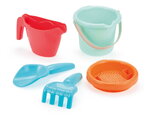 Vedro set Junior Bucket Summer Écoiffier výška 15 cm s krhličkou 5 dielov od 18 mes