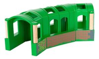 Drevený tunel polohovateľný Flexible Tunnel BRIO zelený 3 diely od 3 rokov BRIO7099