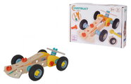Drevená stavebnica pretekárske autíčko Construct Race Car Eichhorn 1 model 53 dielov od 3 rokov EH7100