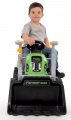 Traktor s nakladačom Farmer Max Smoby zelený s prívesom na šľapanie