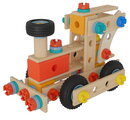 Drevená stavebnica rušeň Construct Steam Engine Eichhorn 1 model 93 dielov od 4 rokov