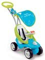 Odrážadlo Bubble Go 2v1 Smoby so slnečníkom a elektronickým volantom modro-zelené od 6 mes