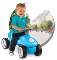 Odrážadlo Bubble Go 2v1 Smoby so slnečníkom a elektronickým volantom modro-zelené od 6 mes