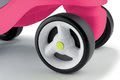 Odrážadlo Bubble Go 2v1 Smoby so slnečníkom a elektronickým volantom ružovo-zelené od 6 mes