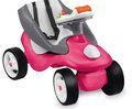 Odrážadlo Bubble Go 2v1 Smoby so slnečníkom a elektronickým volantom ružovo-zelené od 6 mes