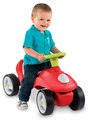 Odrážadlo Bubble Go 2v1 Smoby so slnečníkom a elektronickým volantom červeno-zelené od 6 mes