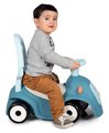 Odrážadlo rozšíriteľné Maestro Ride-On Blue 3in1 Smoby s 3 zvukmi a vodiaca tyč s ohrádkou - magické oči od 6 mes