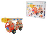 Drevená stavebnica požiarne auto Construct Fire Engine Eichhorn 2 modely 137 dielov od 5 rokov EH7204