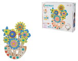 Drevená stavebnica kvety Construct Flower Pot Eichhorn 2 modely 129 dielov od 4 rokov EH7205